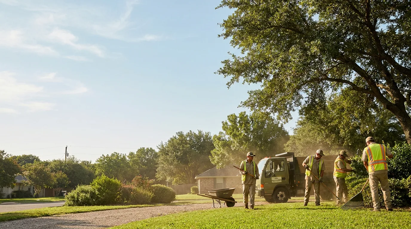Landscaping in Thornton, TX near me